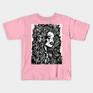 Baroque Head Kids T-Shirt